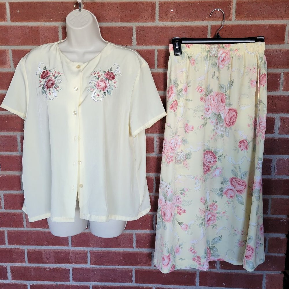 Bon Worth brand skirt and top #100